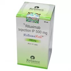 Ритуксимаб генерик 500мг аналог Мабтера, Реддитукс :: Rituxirel конц. для инъекций 500мг/50мл №1 фото